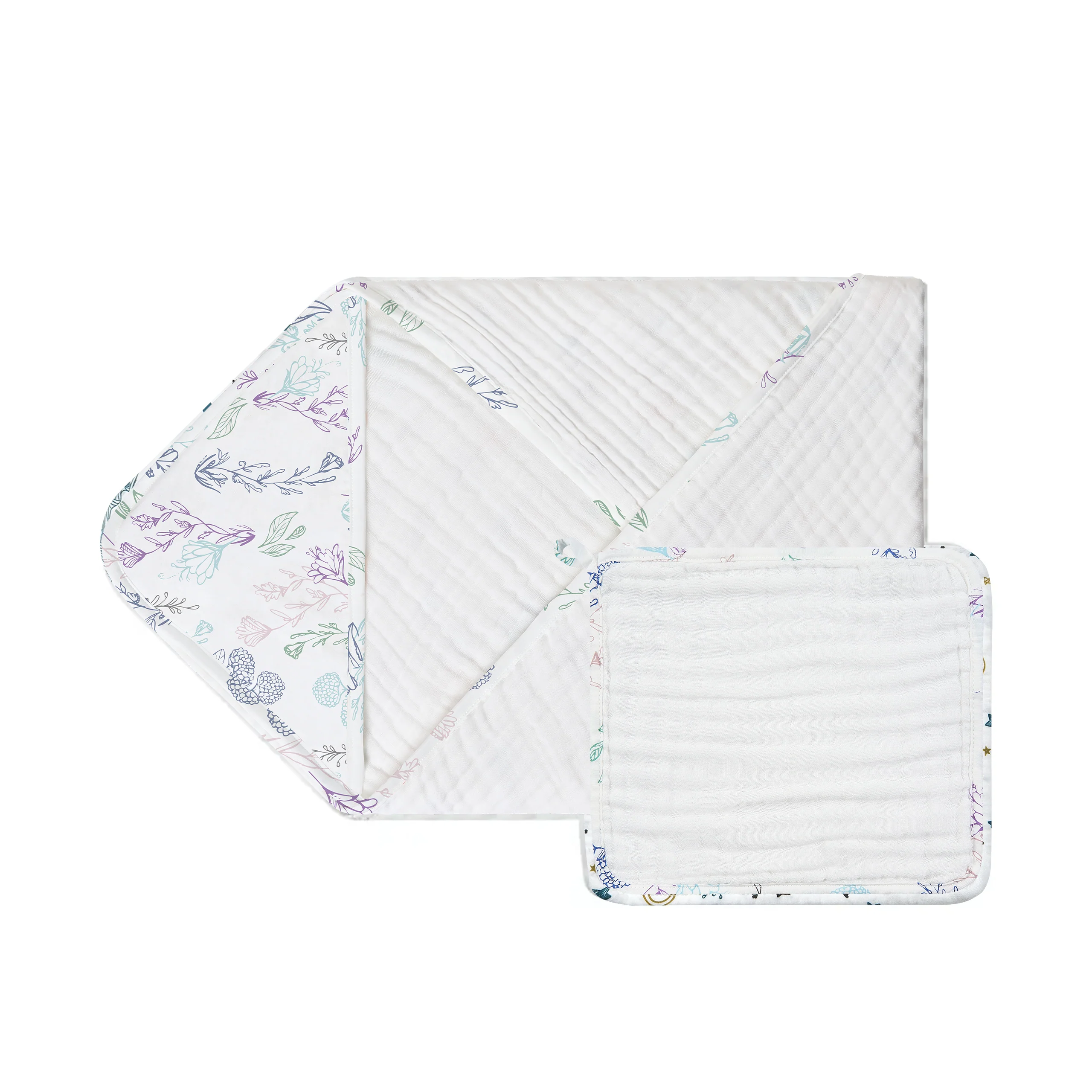 9-Layer Hooded Baby Bath Towel - Image 11