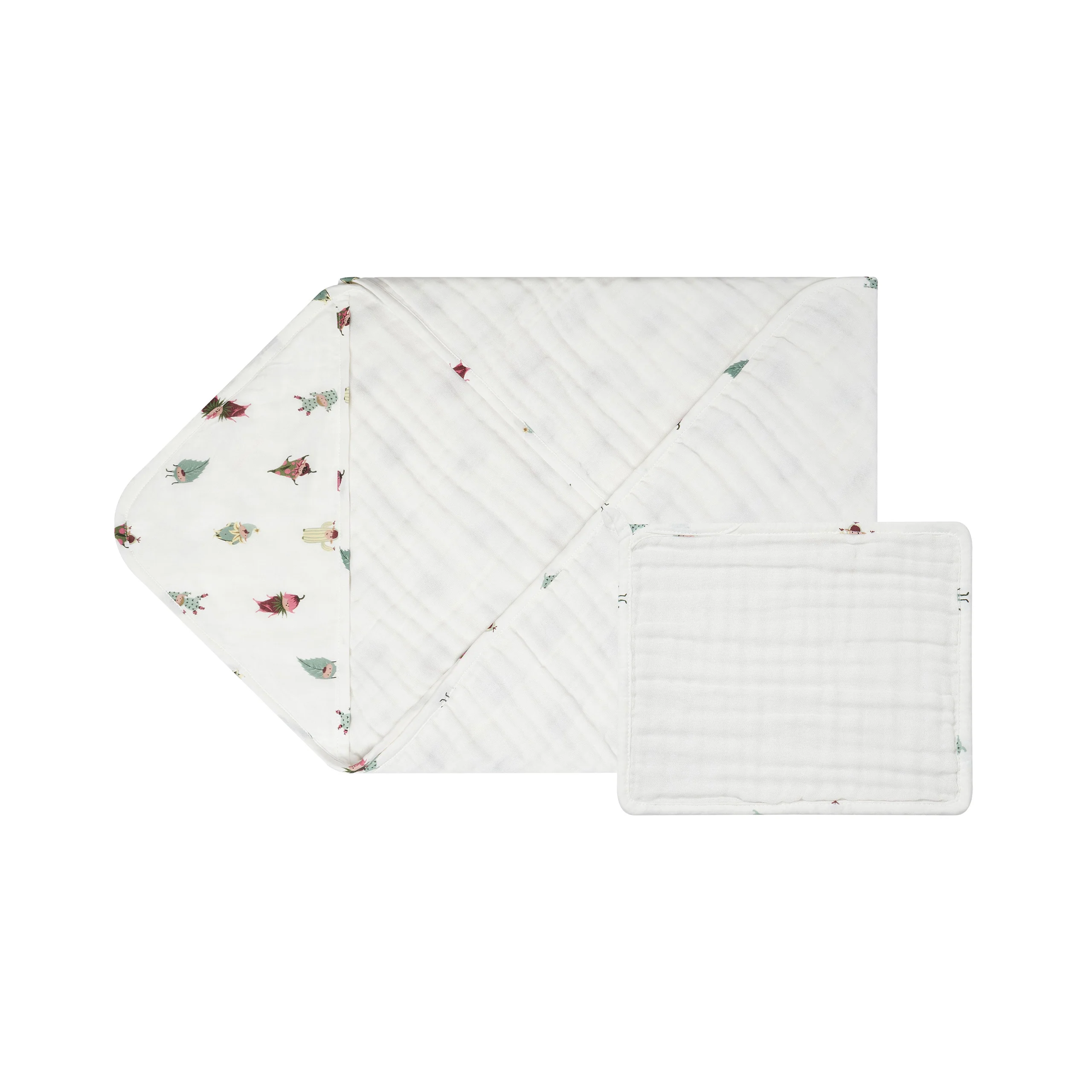 9-Layer Hooded Baby Bath Towel - Image 6