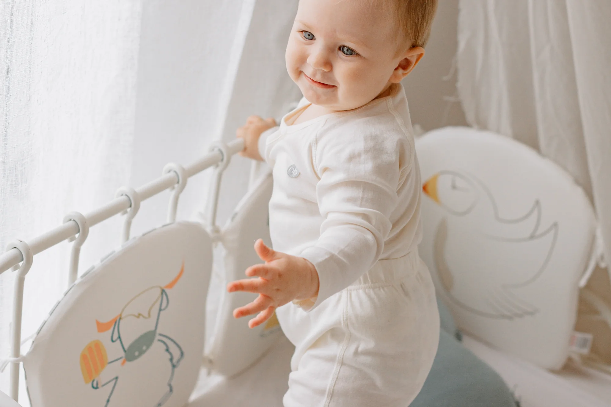 Basics Kimono Ribbed Long Sleeve T-shirt (2 Pack) - Image 3