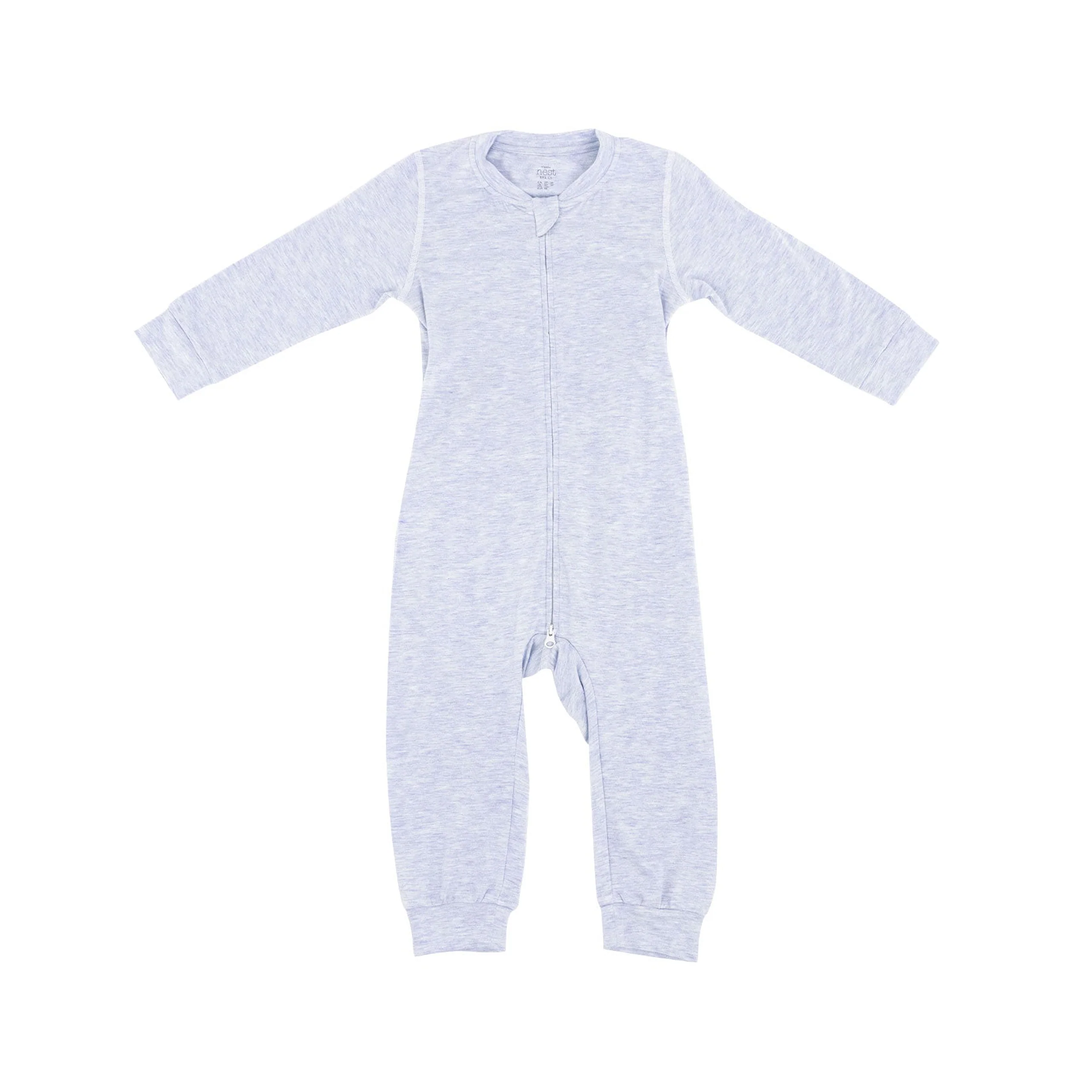 Basics Long Sleeve Drop Bottom Romper - Image 4