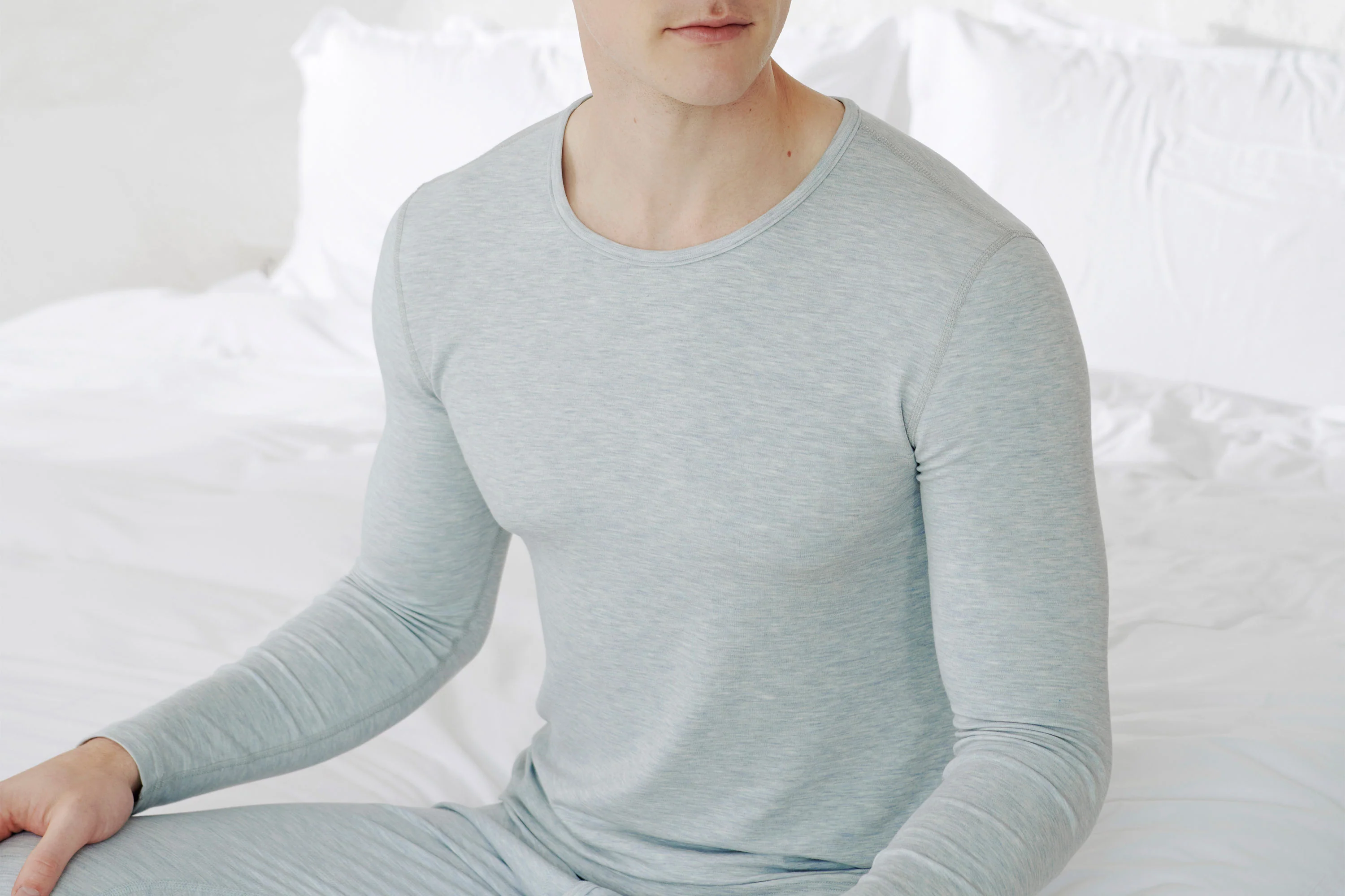 Men's Basics Long Sleeve Top - Image 3