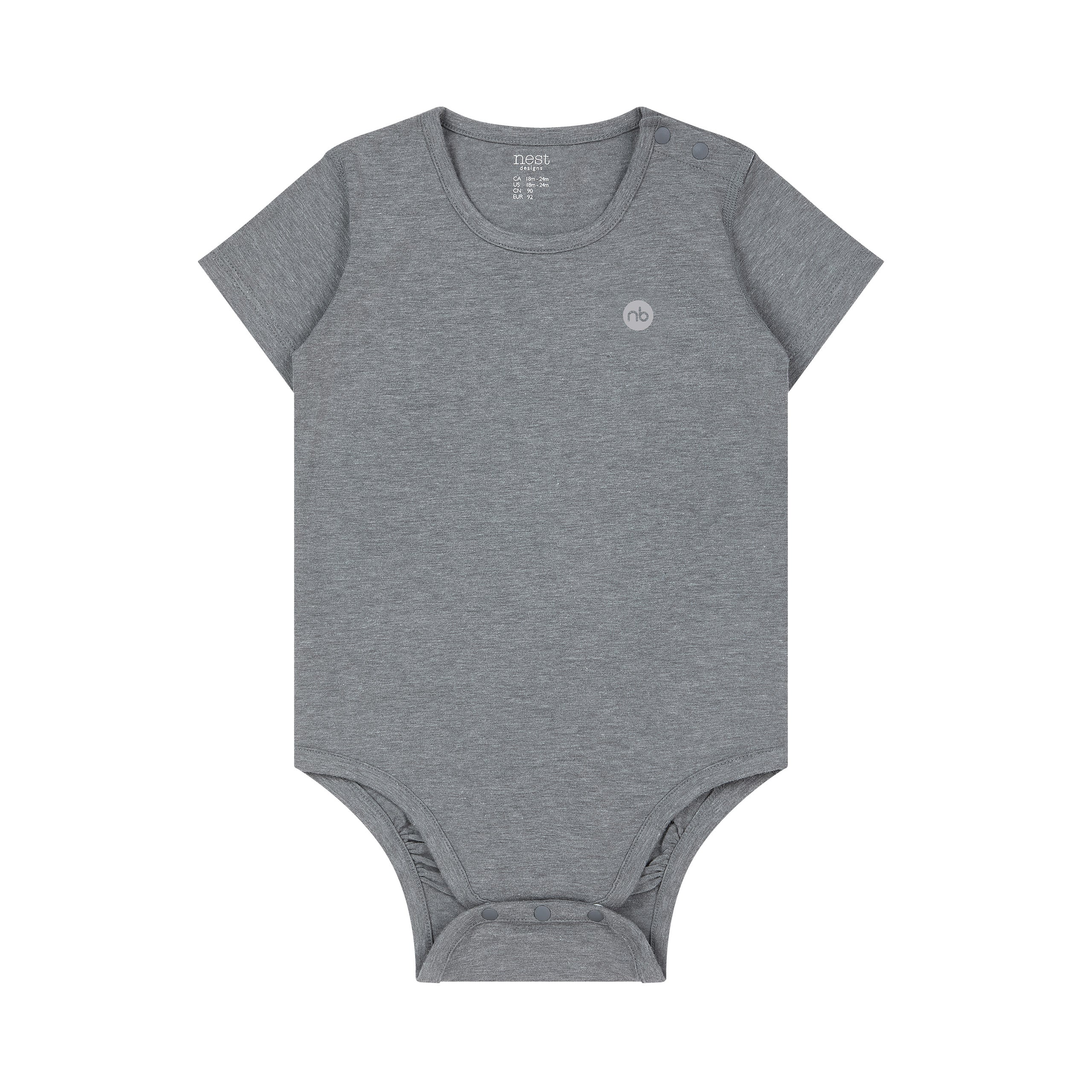 Basics Short Sleeve Onesie - Image 3