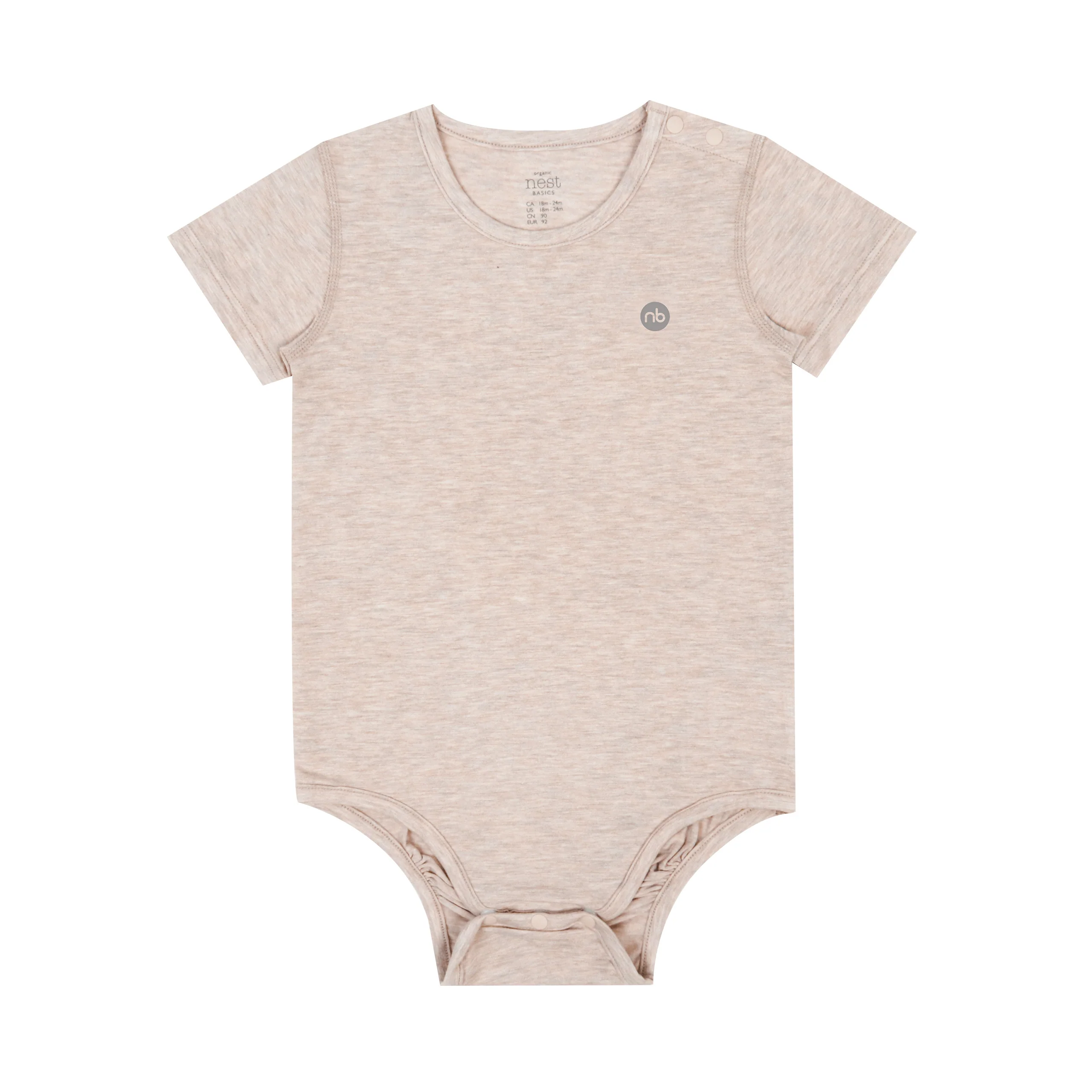Basics Short Sleeve Onesie - Image 4