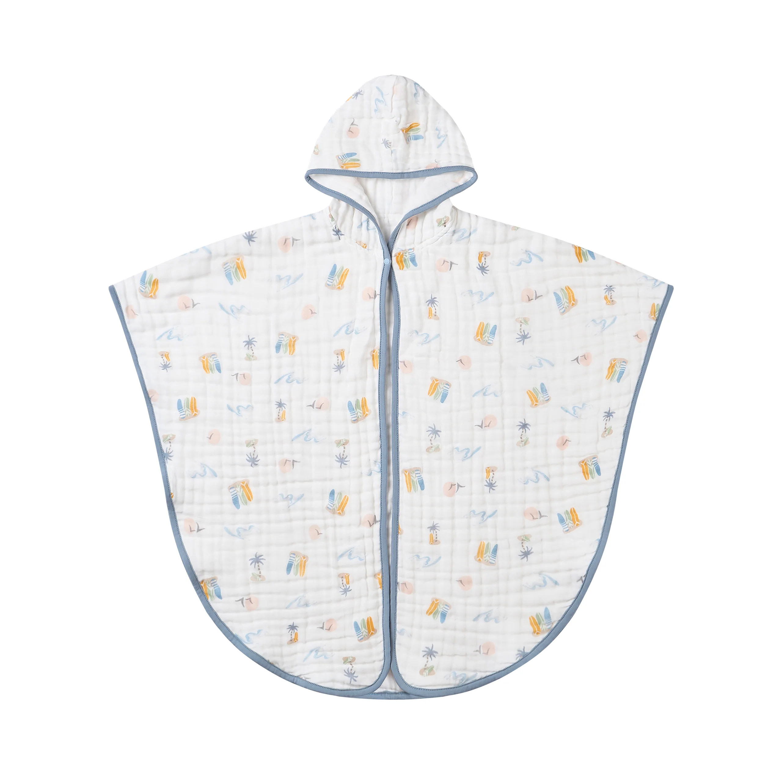 Hooded Baby Bath Cloak - Image 3