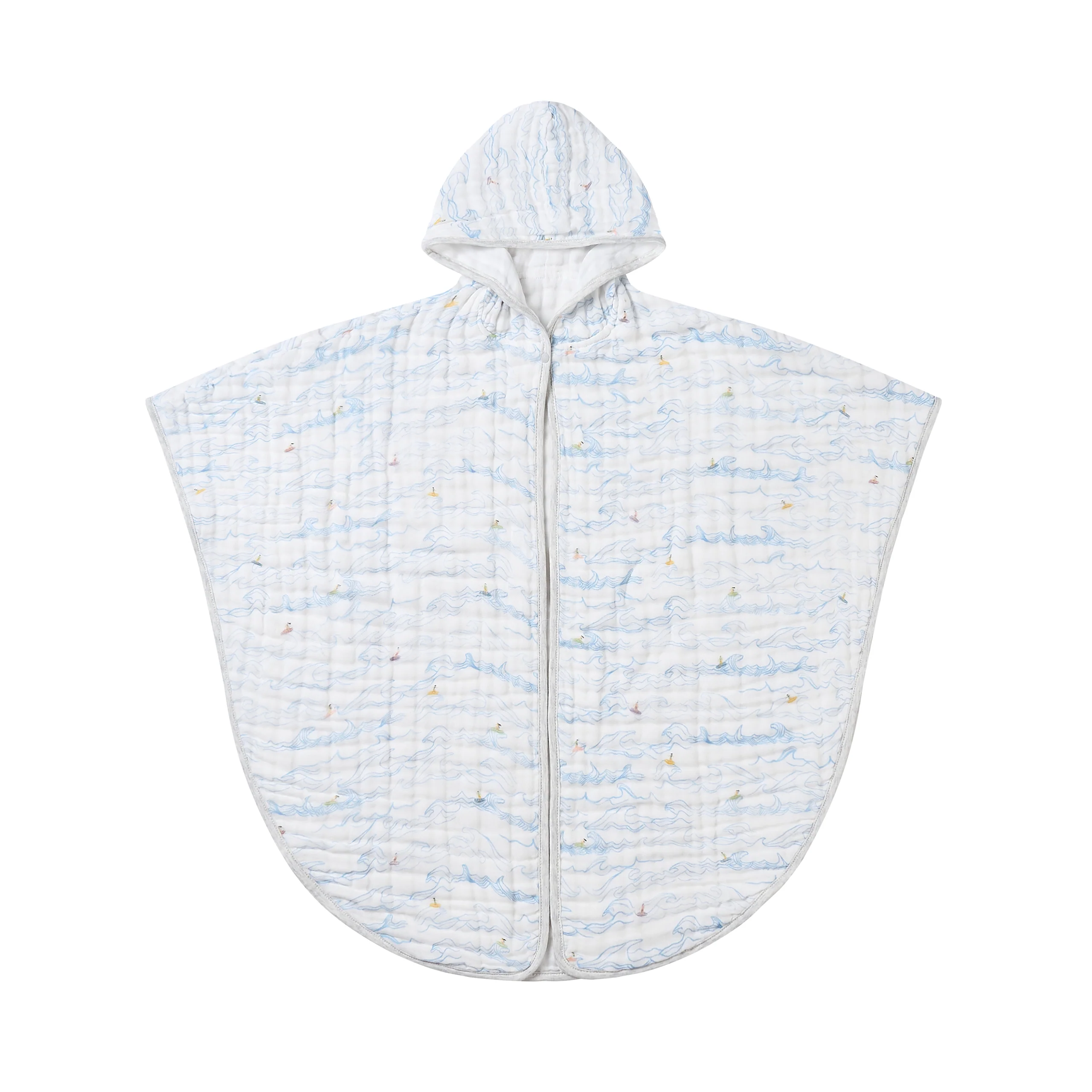 Hooded Baby Bath Cloak - Image 4