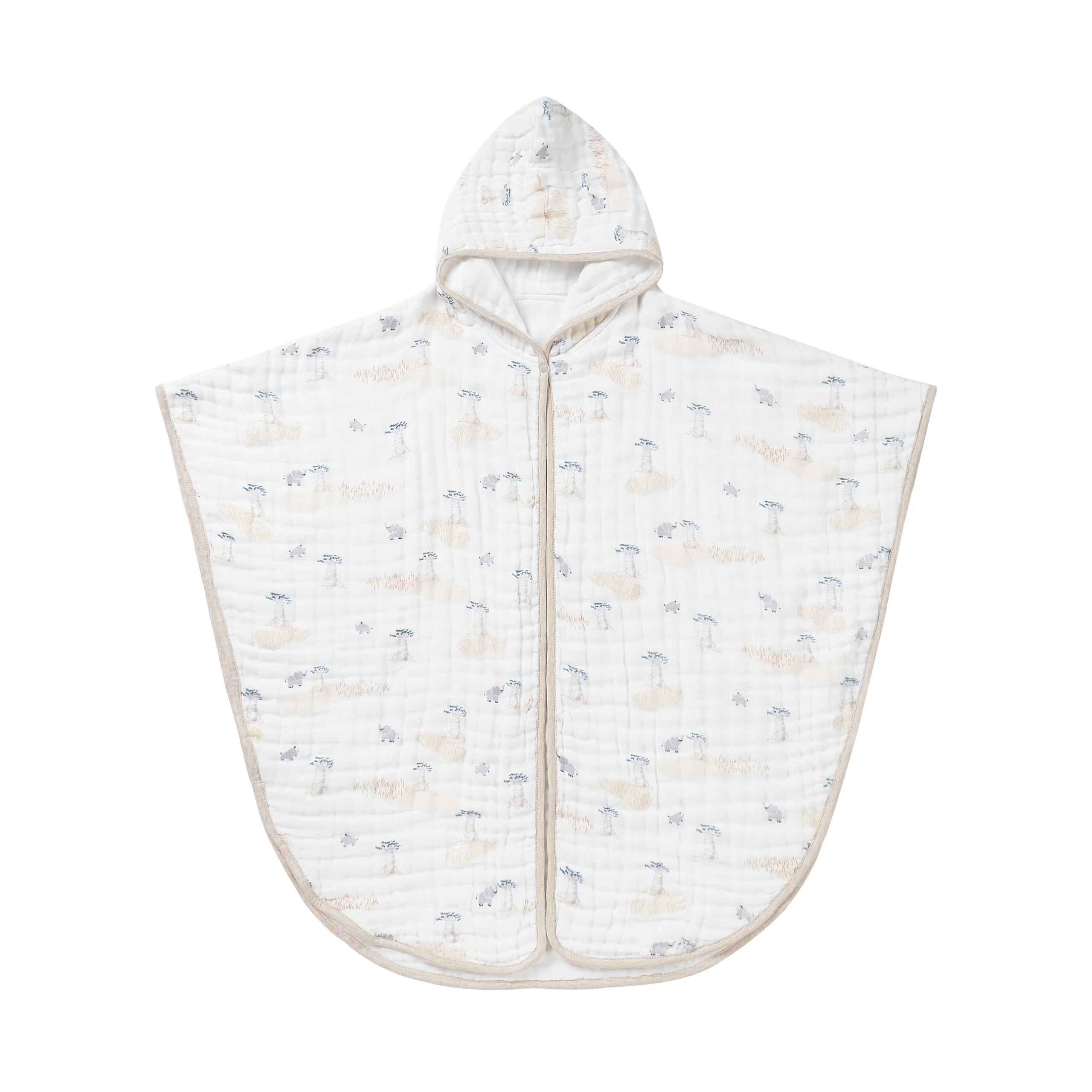 Hooded Baby Bath Cloak - Image 9