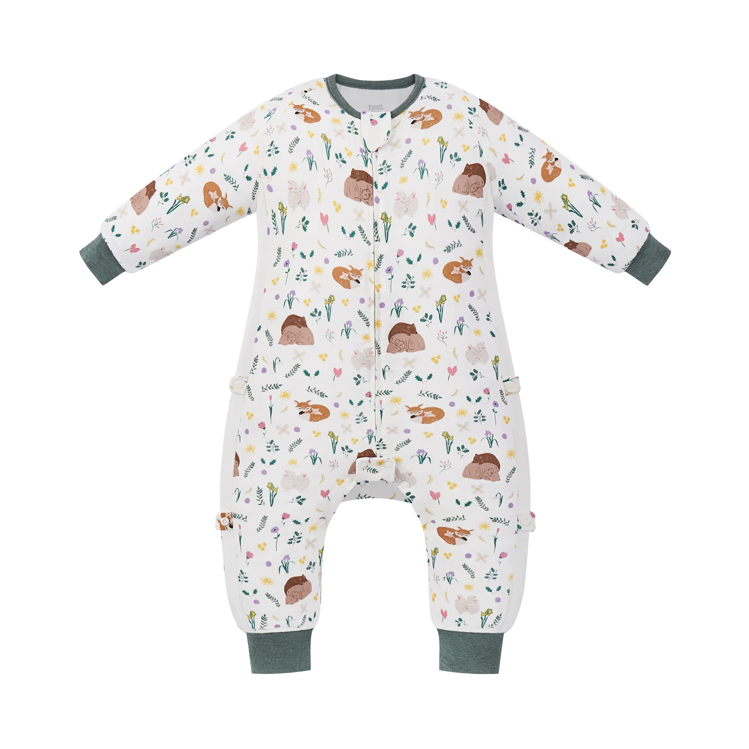 Long Sleeve Footed Sleep Bag - Image 4