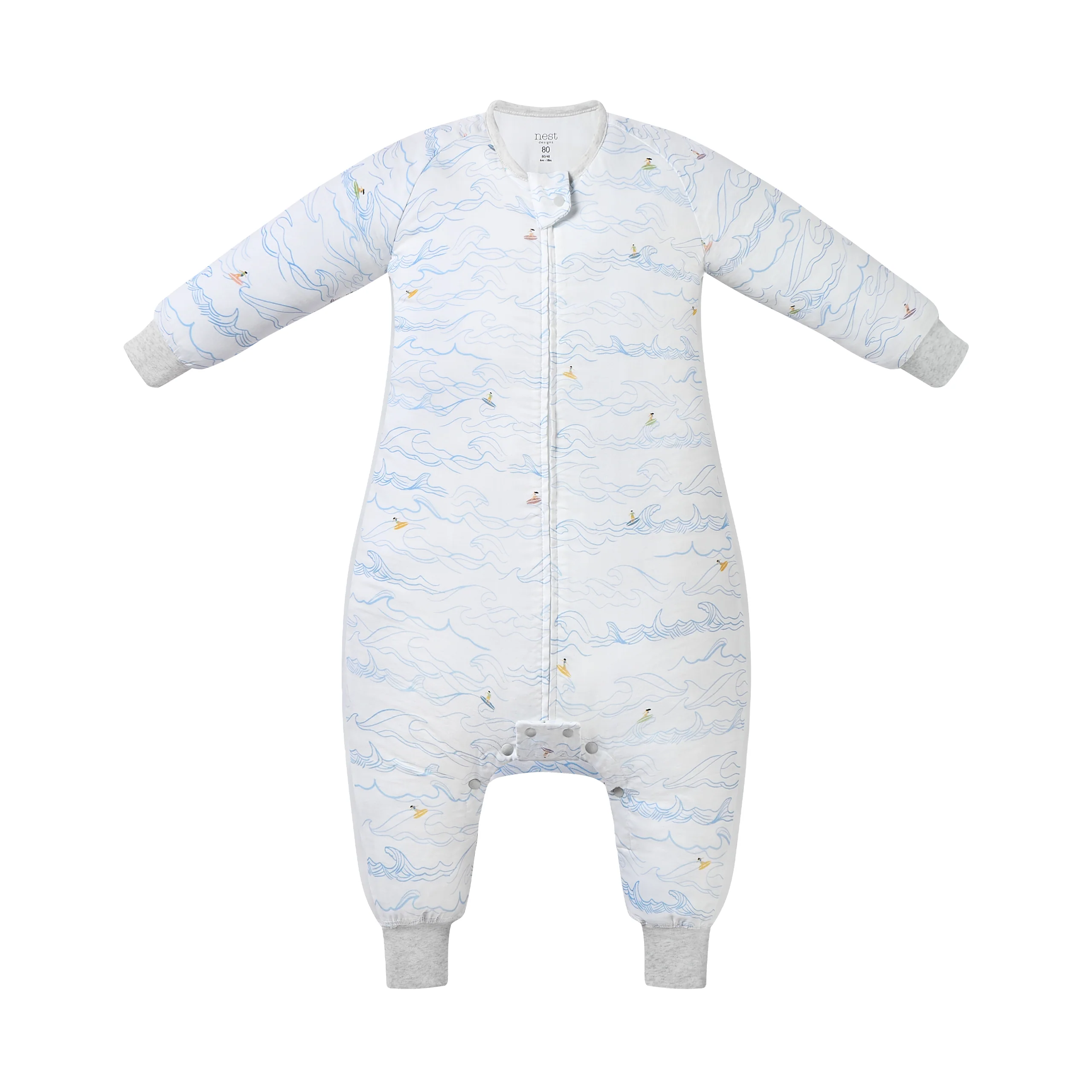 Long Sleeve Footed Sleep Bag - Image 5