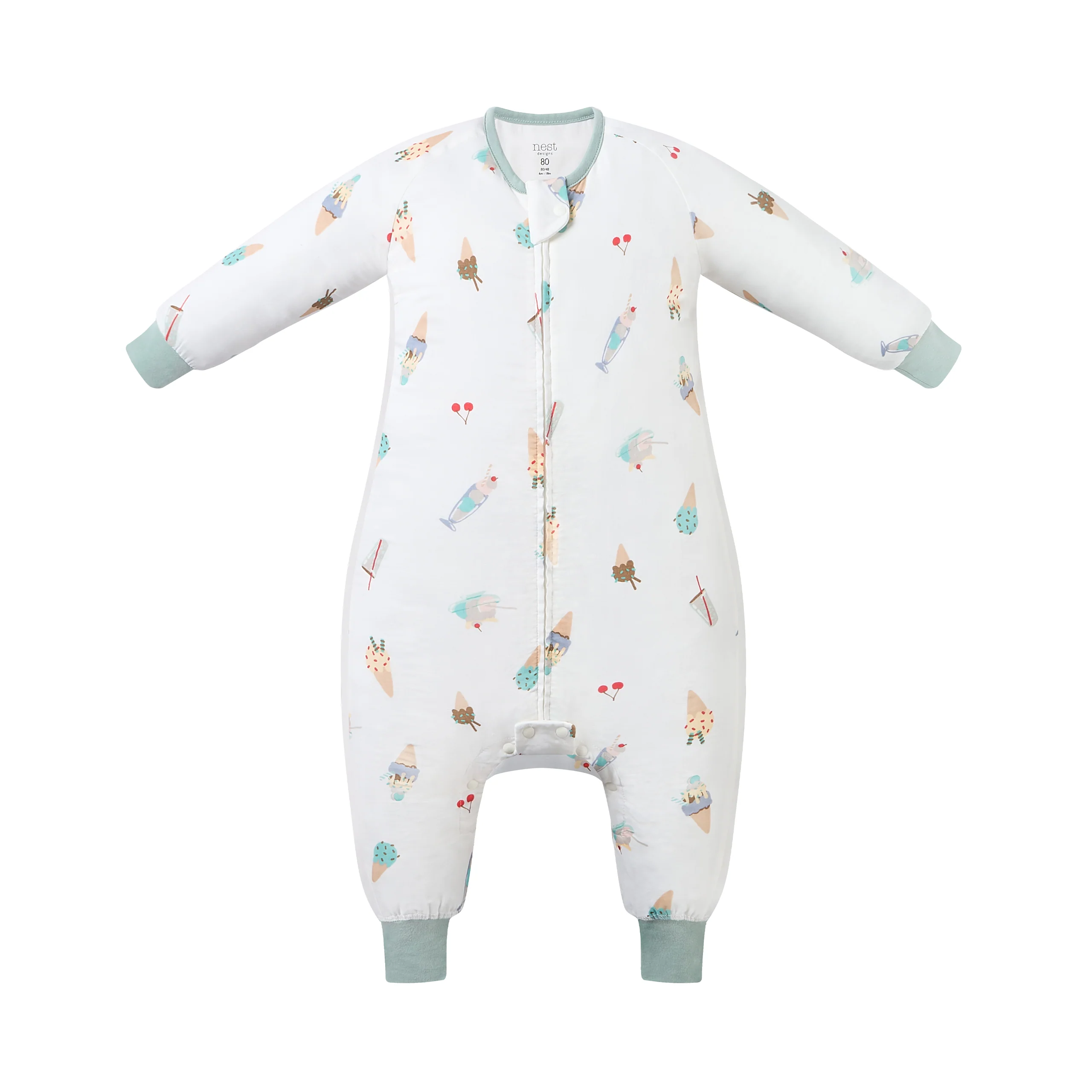 Long Sleeve Footed Sleep Bag - Image 6