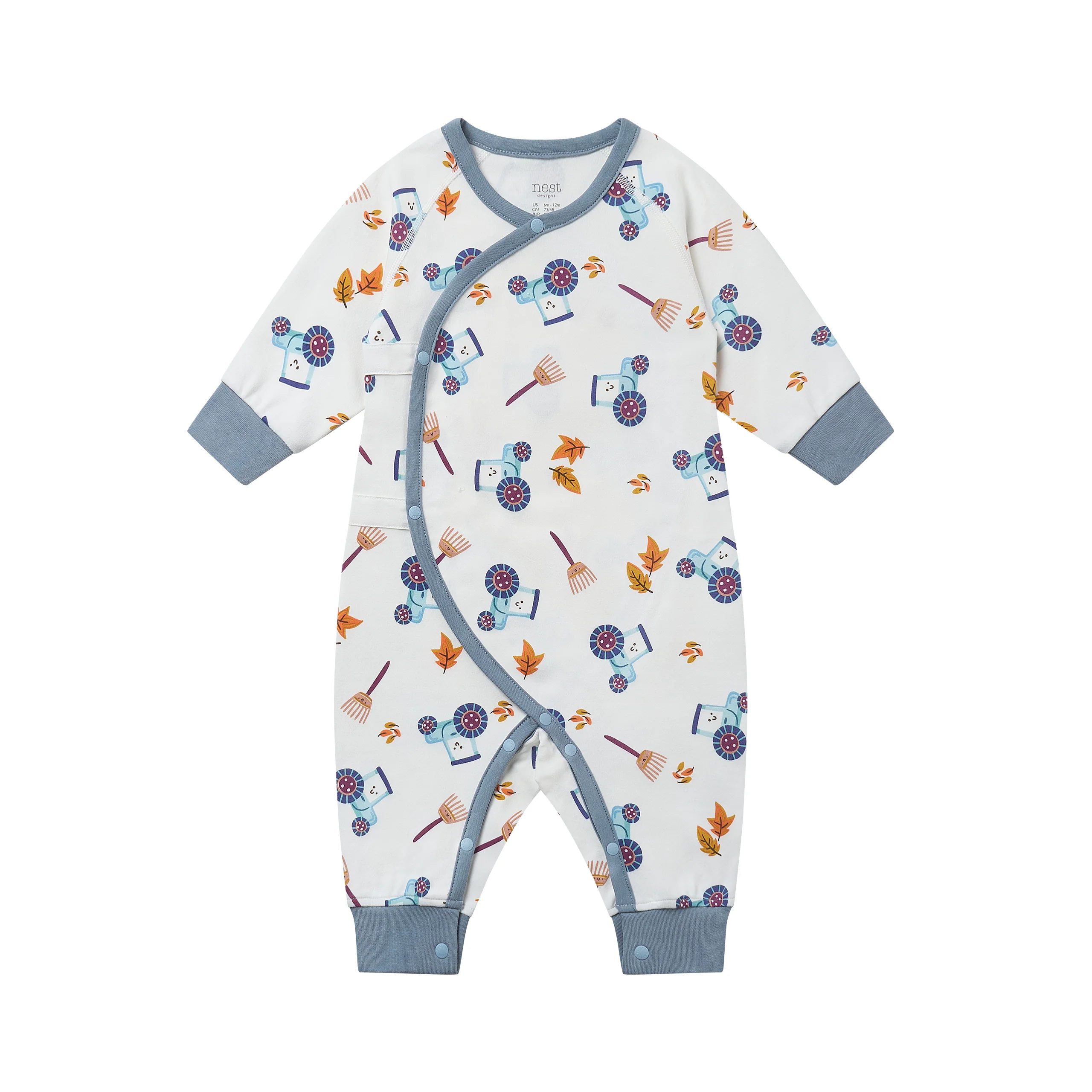 Long Sleeve Kimono Romper - Image 4