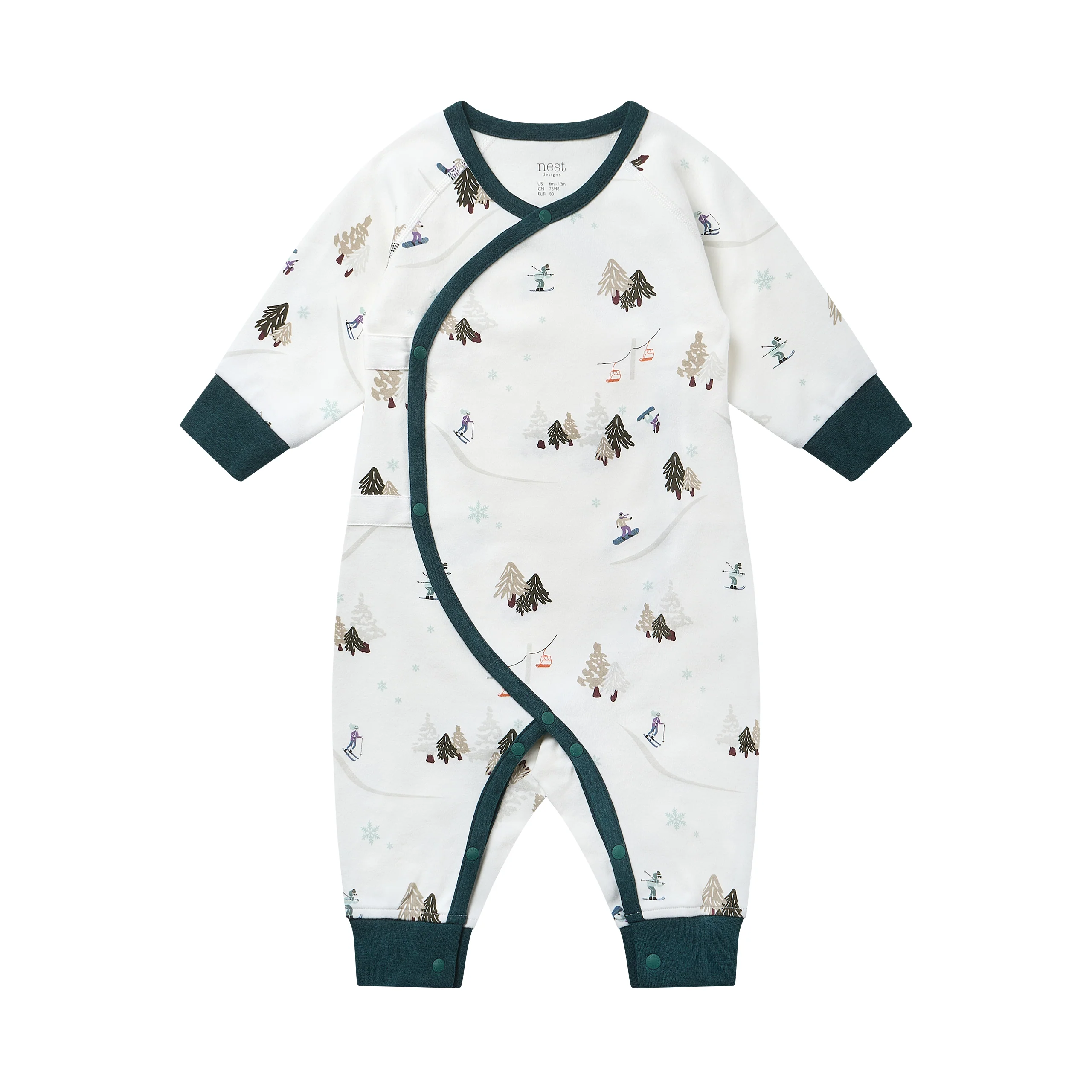 Long Sleeve Kimono Romper - Image 5