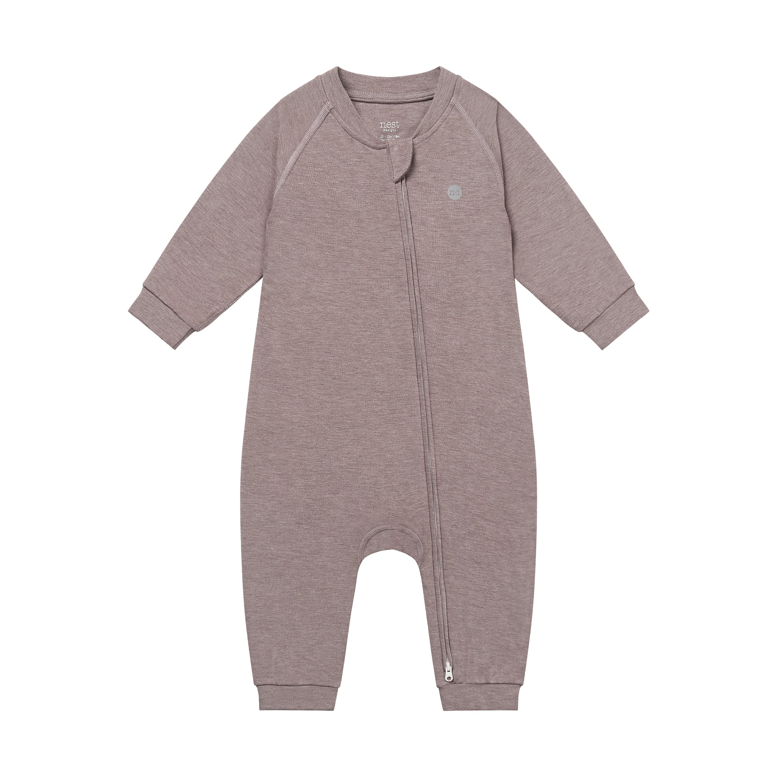 Basics Long Sleeve Winter Romper - Image 3