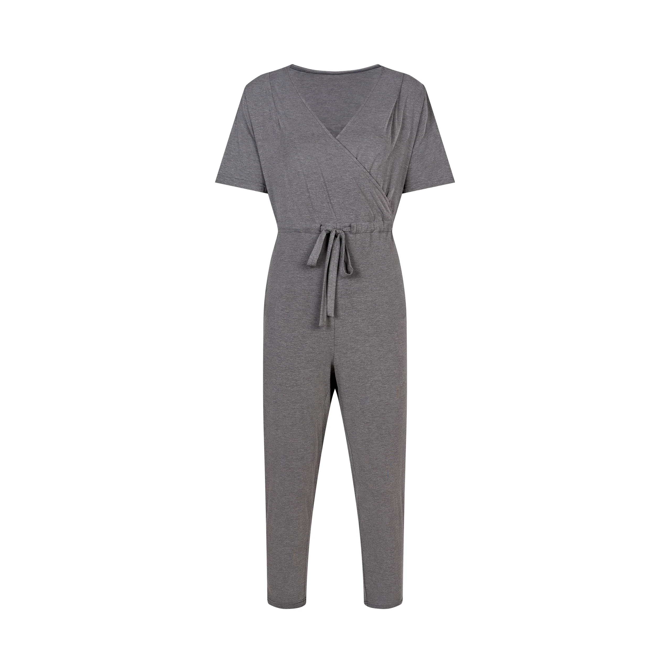 Nest Bump Women's Short Sleeve Maternity Romper - Image 3