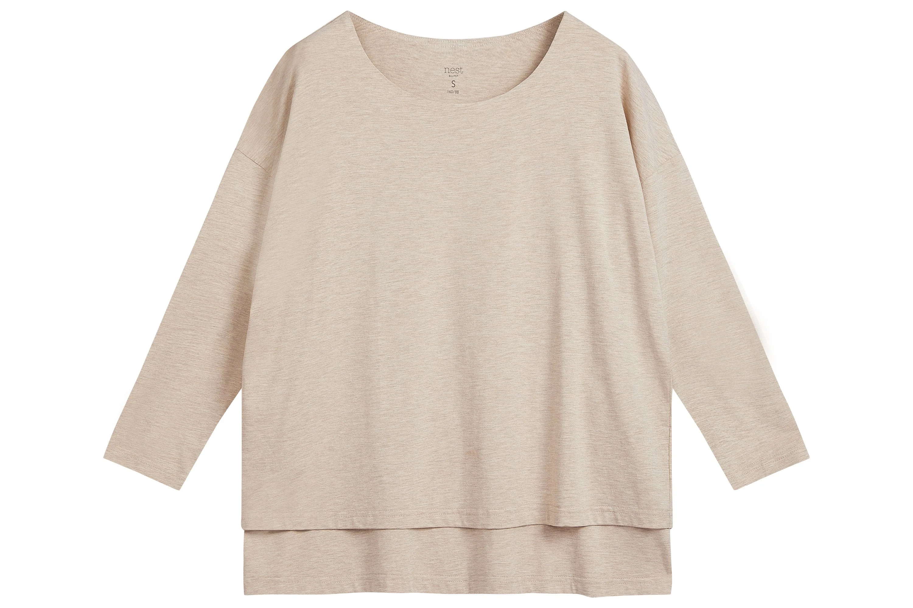 Nest Bump Women's Long Sleeve Nursing T-Shirt - Image 3