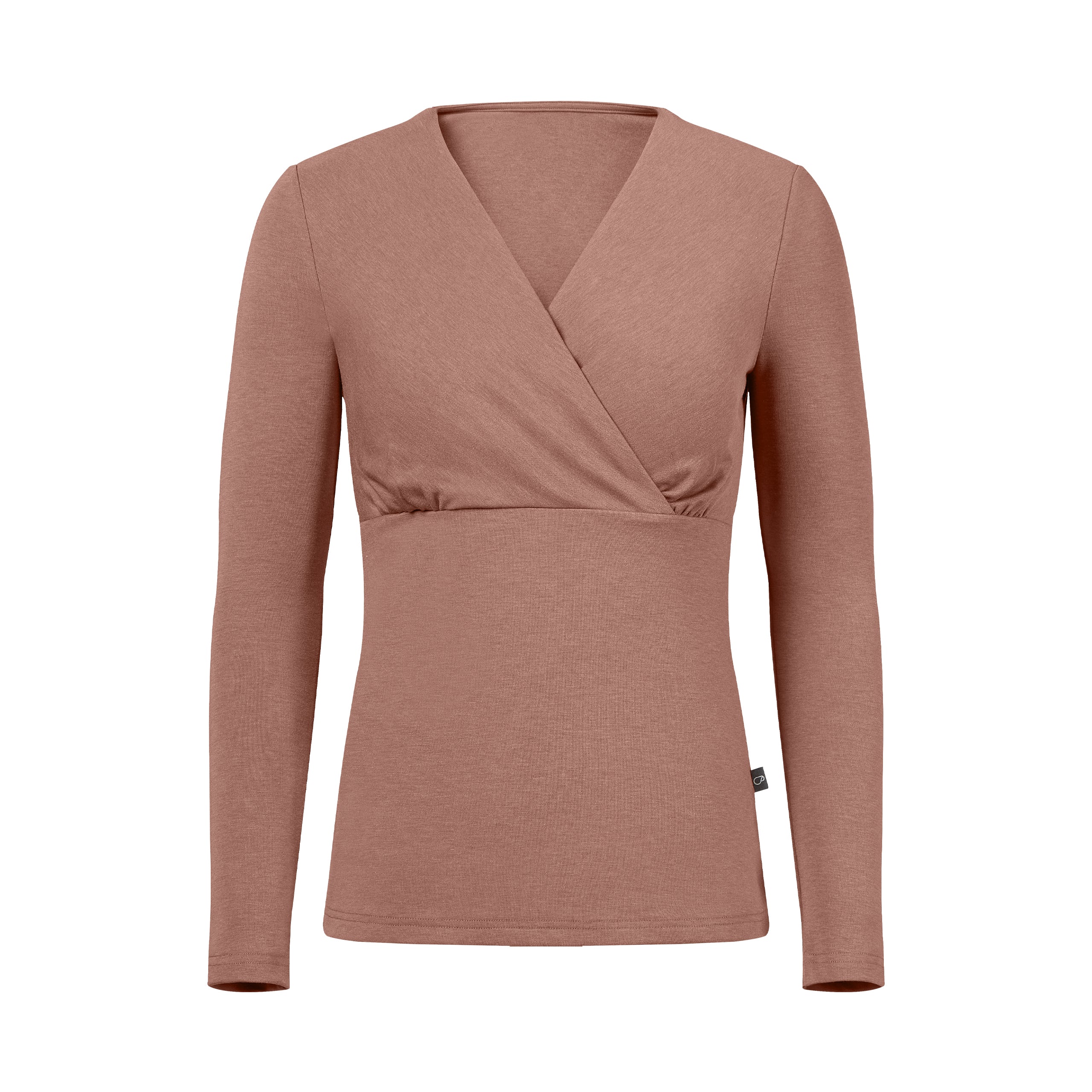 Nest Bump Long Sleeve Nursing Top - Image 4